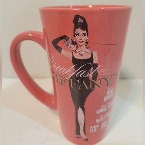 BREAKFAST AT TIFFANY’S AUDREY HEPBURN Vandor Pink Coffee Cup
